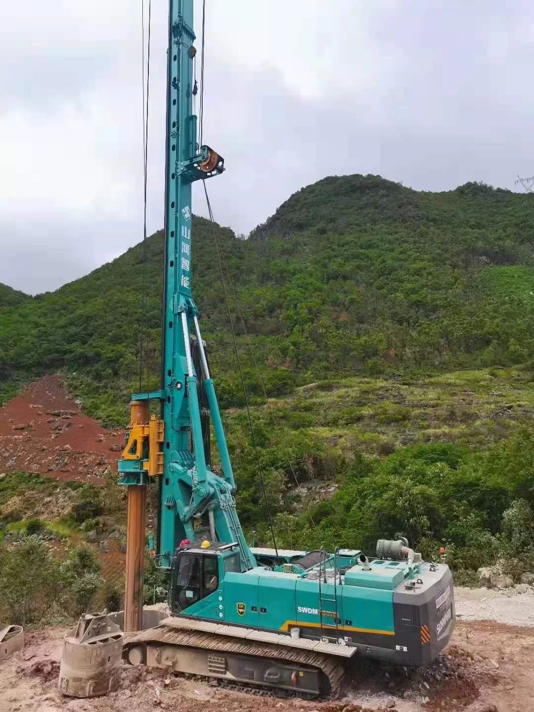 不到2年时间,入手33台山河智能旋挖钻机,这位老板什么来头?