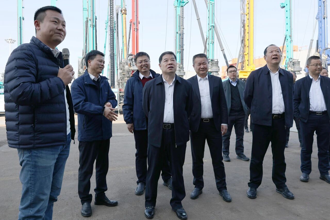 共谋合作、共赢发展!中国能建葛洲坝集团党委书记、董事长谭华到访山河智能