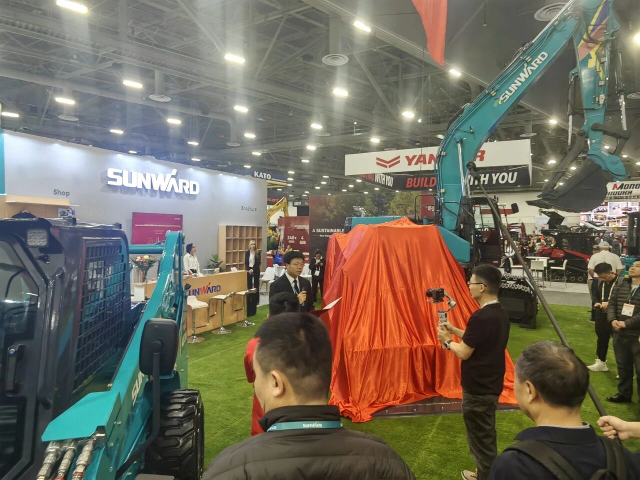 山河智能闪耀2026美国拉展,新品首发引关注