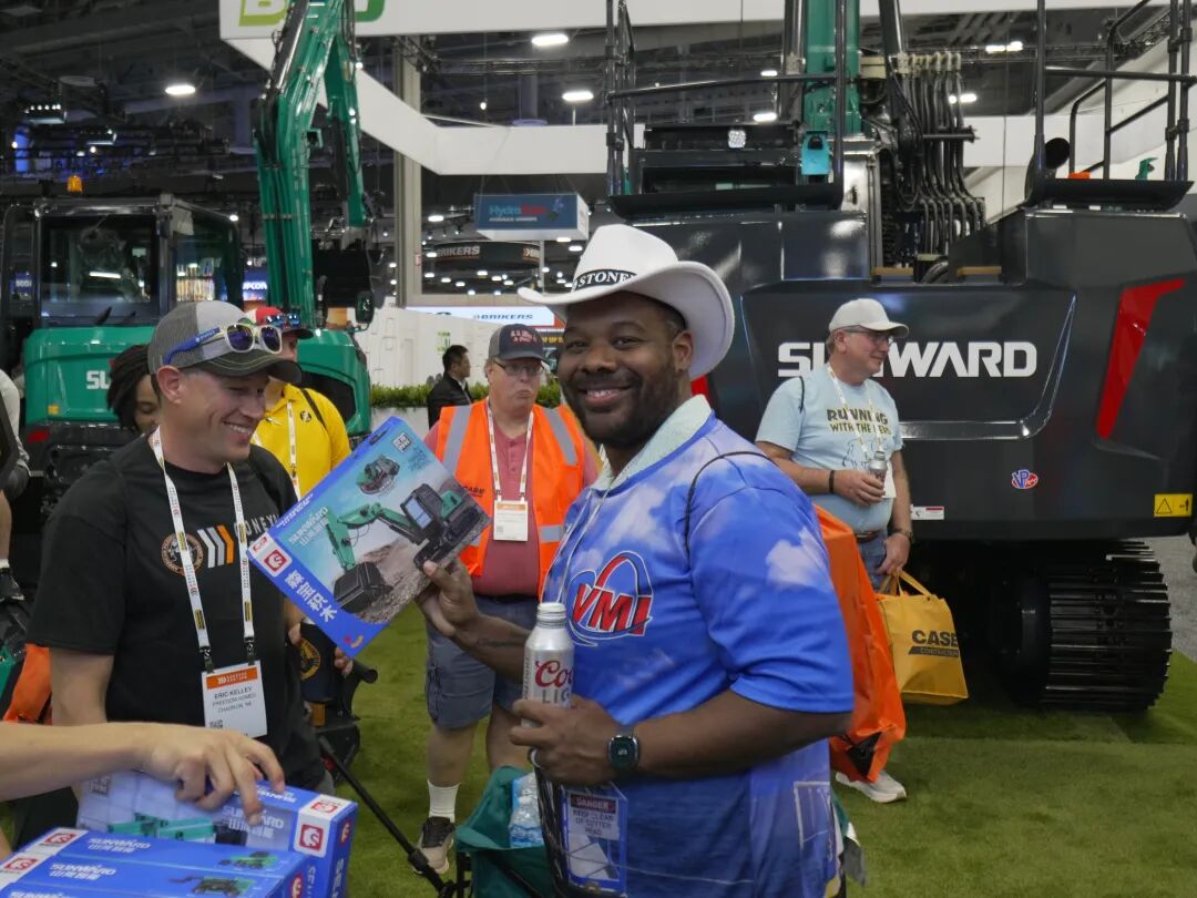 山河智能闪耀2026美国拉展,新品首发引关注